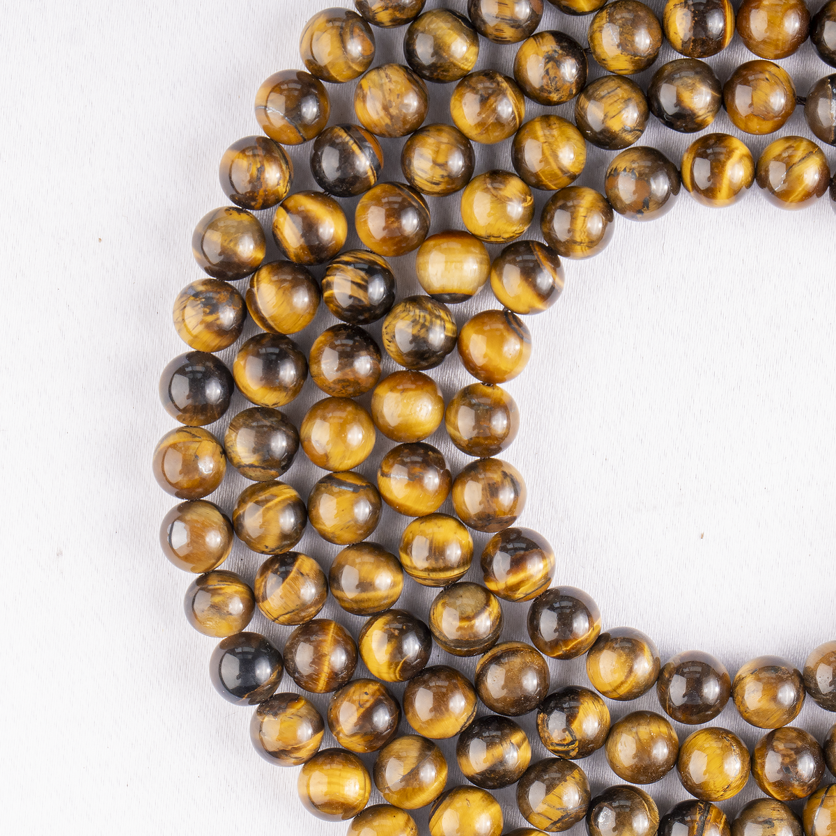 Tiger Eye Beads, Natural Round Crystal Beads 4mm to 16mm