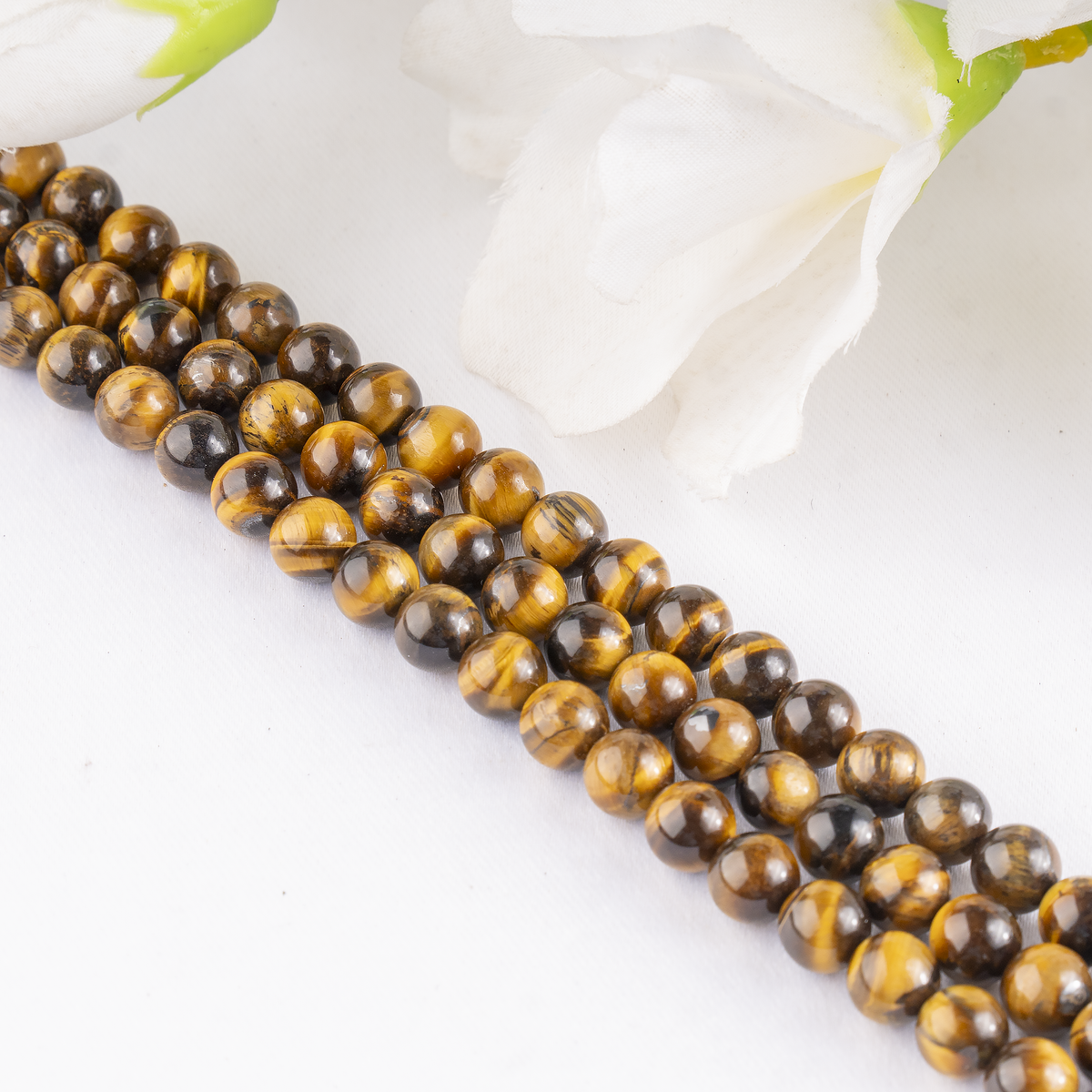 Tiger Eye Beads, Natural Round Crystal Beads 4mm to 16mm