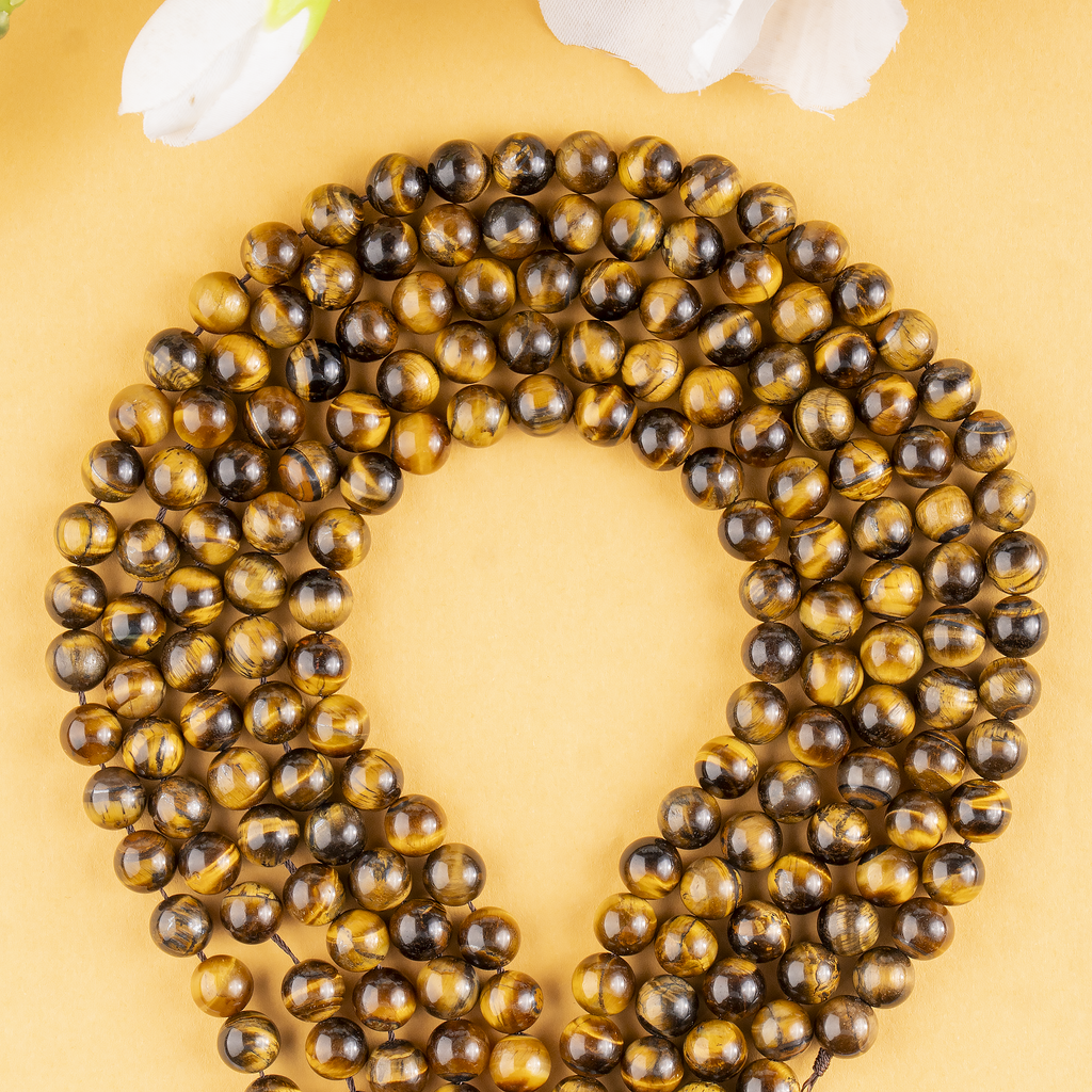 Tiger Eye Beads, Natural Round Crystal Beads 4mm to 16mm | | Wiccan Center