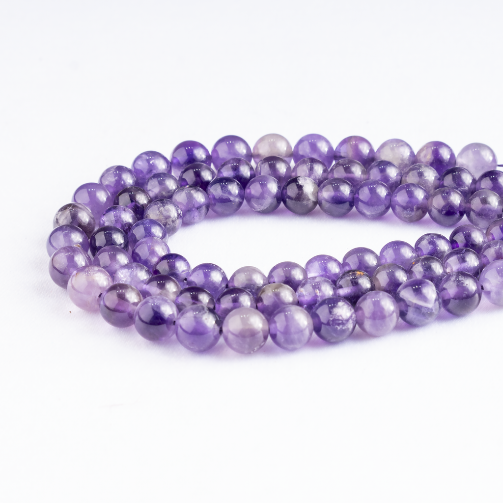 Amethyst Beads, Natural Round Crystal Beads 4mm to 14mm