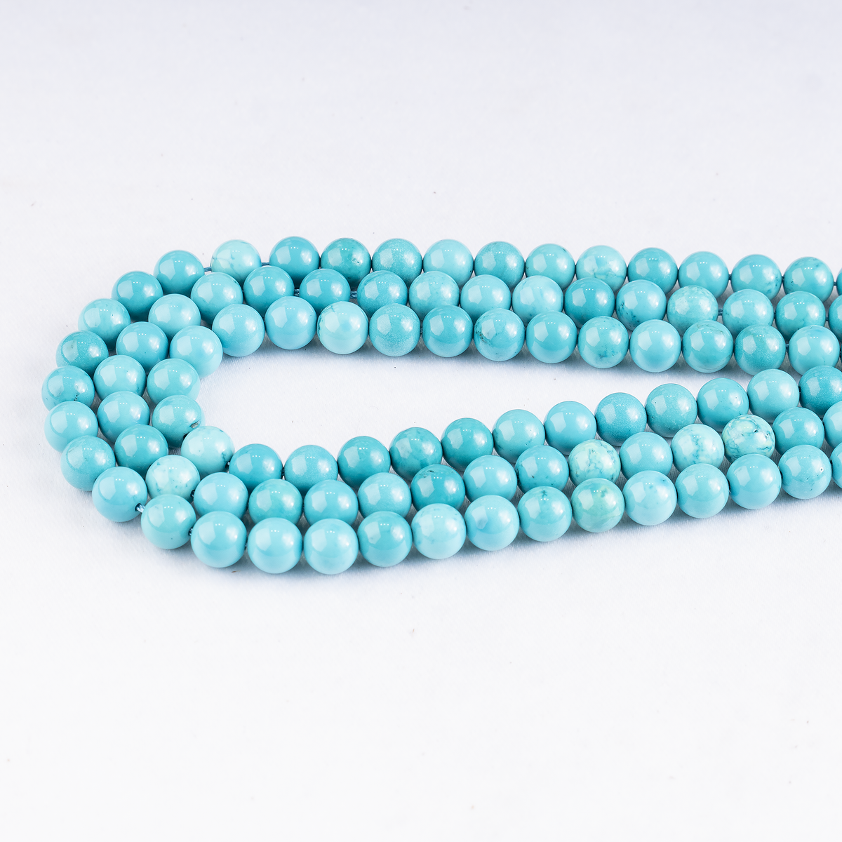 Turquoise Howlite Beads, Natural Round Crystal Beads 4mm to 12mm | | Wiccan Center