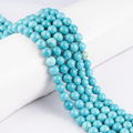 Turquoise Howlite Beads, Natural Round Crystal Beads 4mm to 12mm | | Wiccan Center