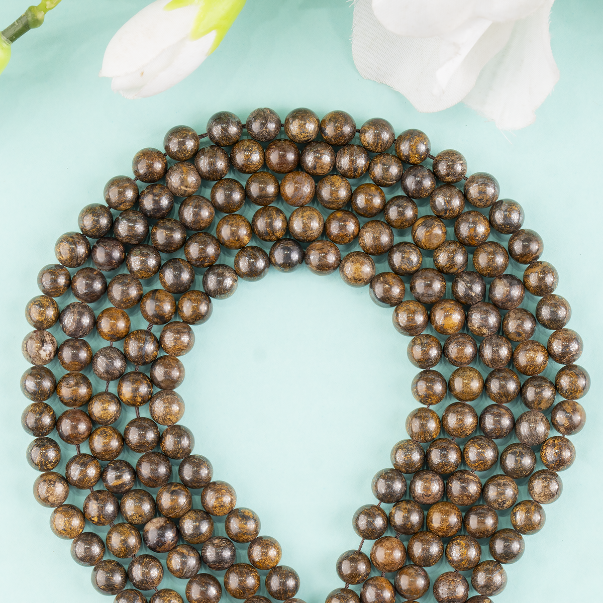Bronzite Beads, Natural Round Crystal Beads 4mm to 12mm