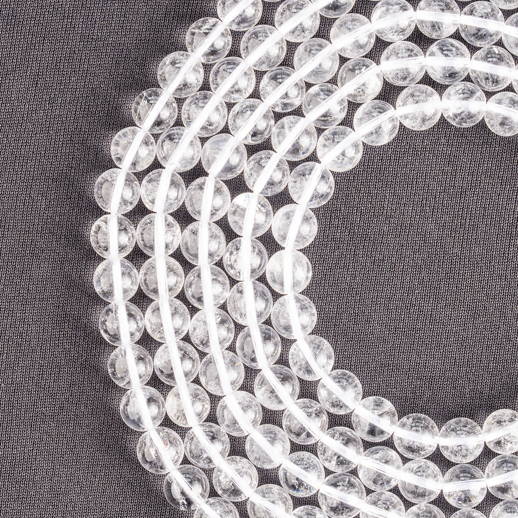 Crystal Quartz Beads, Natural Round Crystal Beads 4mm to 16mm. | | Wiccan Center