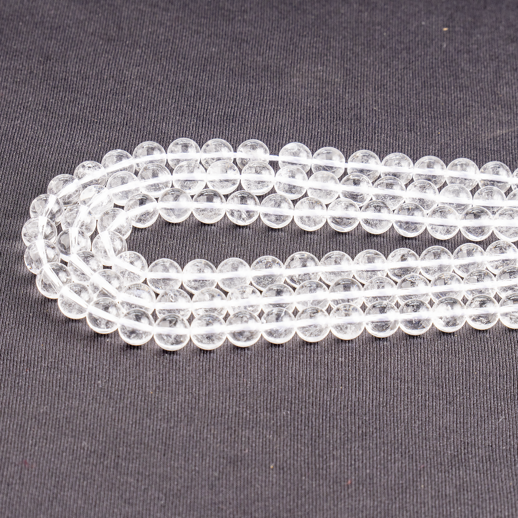 Crystal Quartz Beads, Natural Round Crystal Beads 4mm to 16mm. | | Wiccan Center