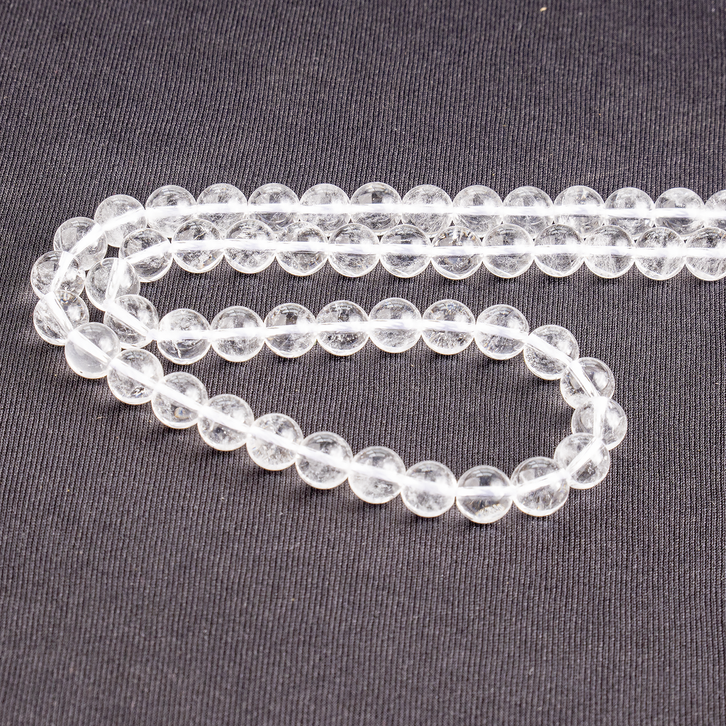 Crystal Quartz Beads, Natural Round Crystal Beads 4mm to 16mm. | | Wiccan Center