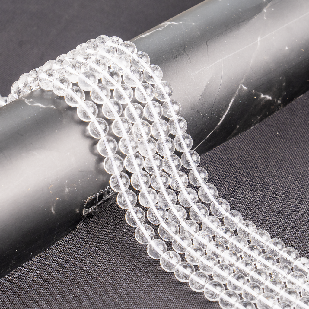 Crystal Quartz Beads, Natural Round Crystal Beads 4mm to 16mm. | | Wiccan Center