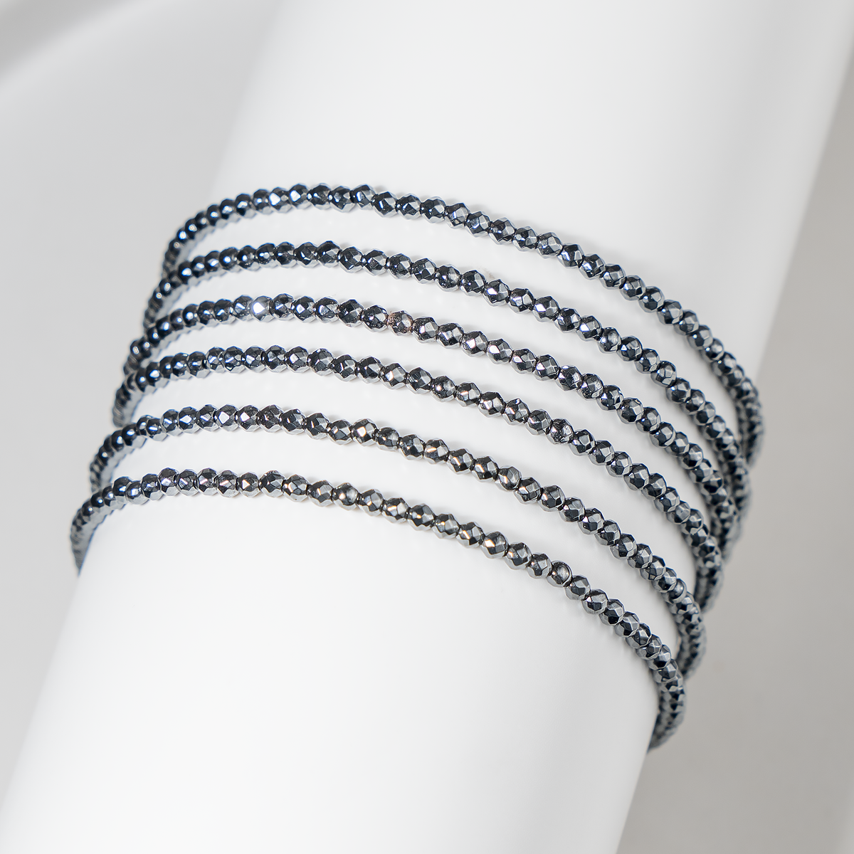 Hematite Crystal anklet for Healing, Protection & Grounding – Natural