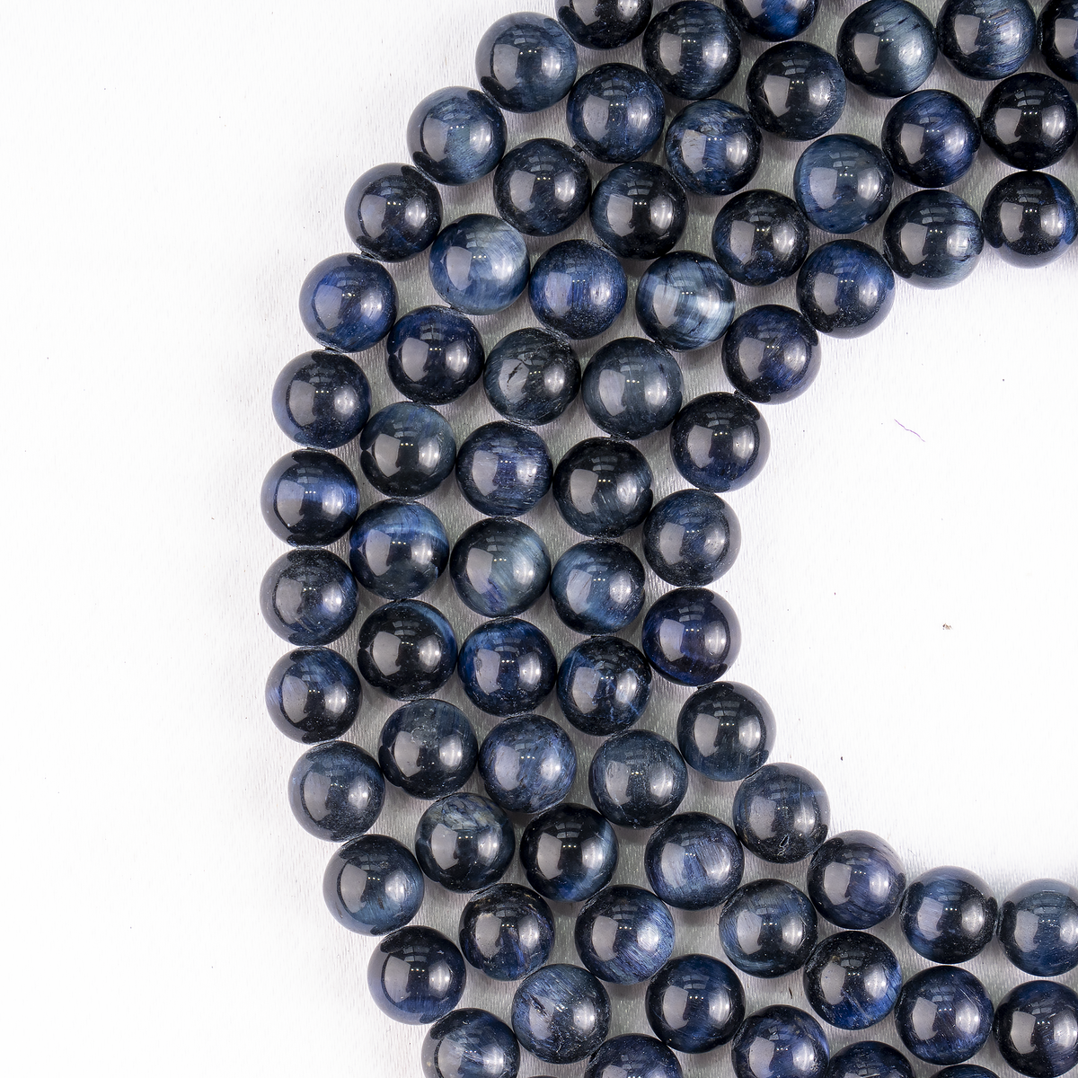 Blue Tiger Eye Beads, Natural Round Crystal Beads 6mm to 12mm