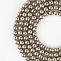 Golden Hematite Beads, Natural Round Crystal Beads 6mm to 10mm | | Wiccan Center