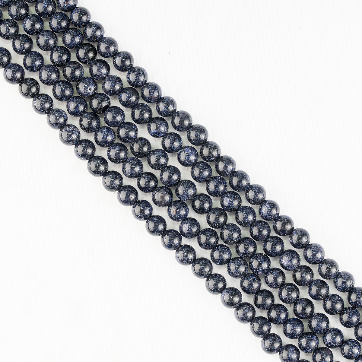 Blue Sandstone Beads, Natural Round Crystal Beads 4mm to 12mm | Beads | Wiccan Center