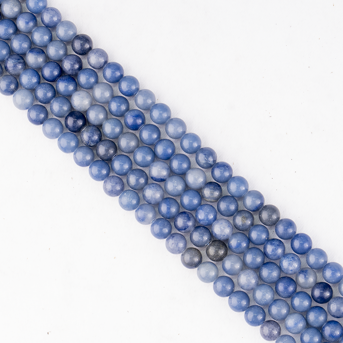 Blue Aventurine Beads, Natural Round Crystal Beads 4mm to 12mm | Beads | Wiccan Center