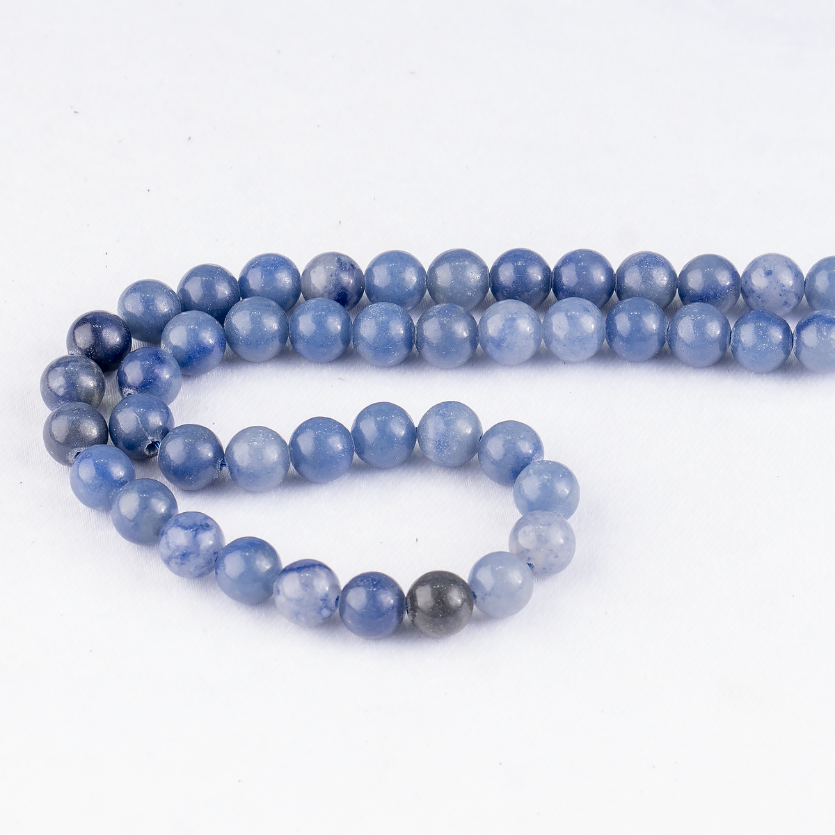 Blue Aventurine Beads, Natural Round Crystal Beads 4mm to 12mm | Beads | Wiccan Center