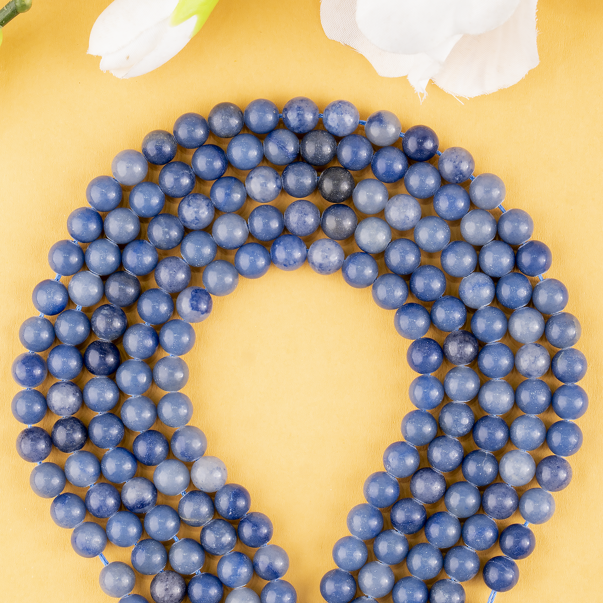 Blue Aventurine Beads, Natural Round Crystal Beads 4mm to 12mm | Beads | Wiccan Center
