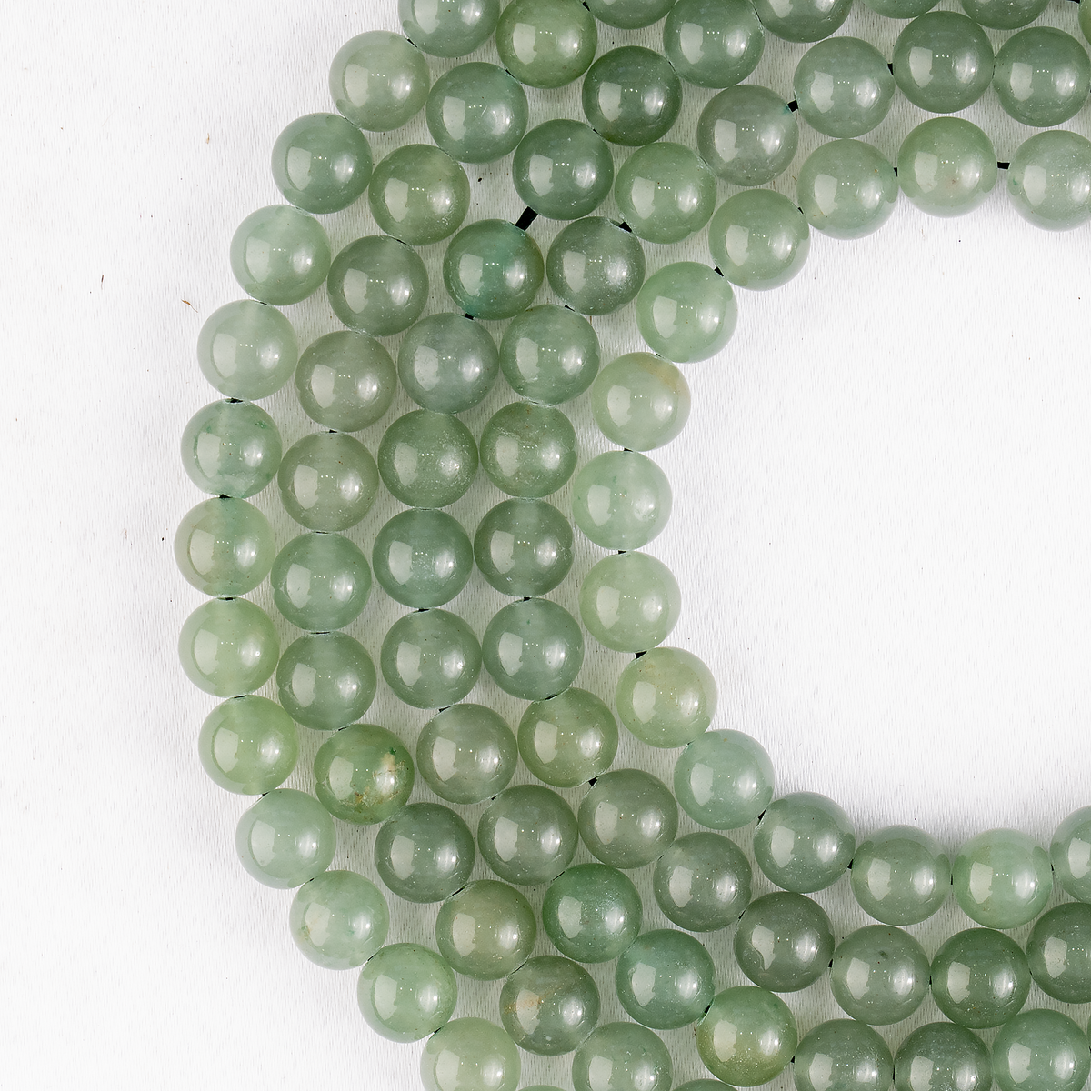 Green Aventurine Beads, Natural Round Crystal Beads 4mm to 12mm | | Wiccan Center