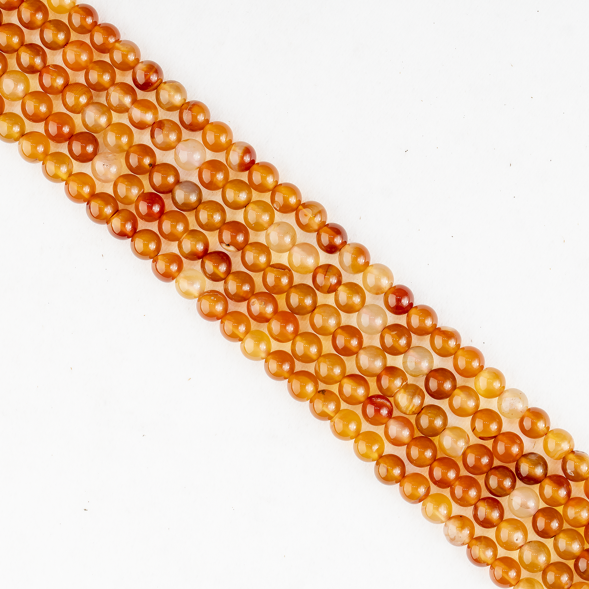 Carnelian Beads, Natural Round Crystal Beads 4mm to 12mm | Beads | Wiccan Center