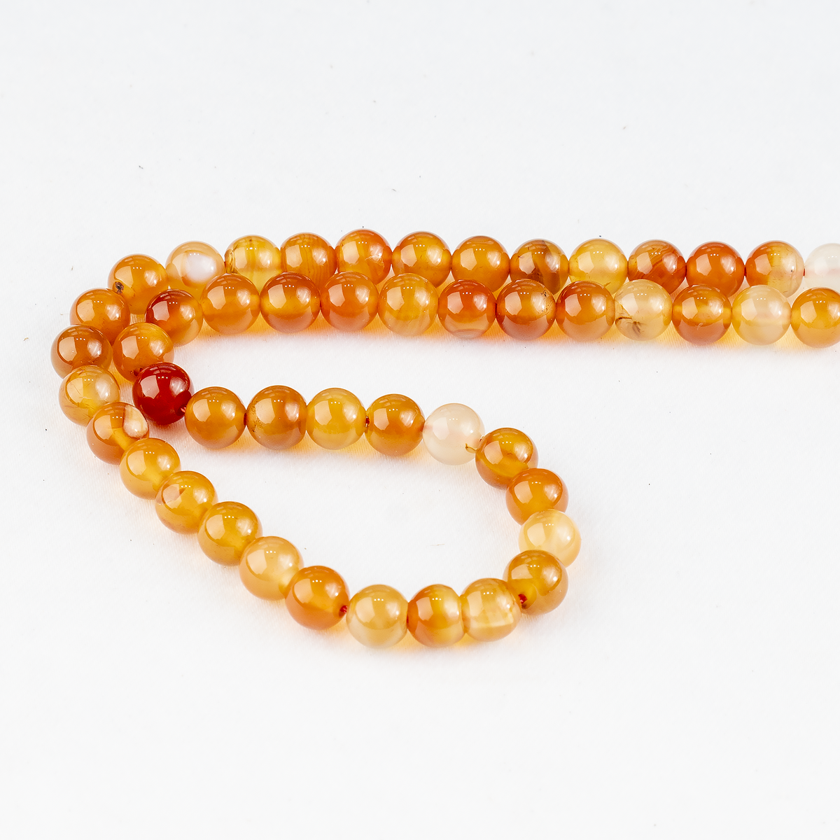 Carnelian Beads, Natural Round Crystal Beads 4mm to 12mm | Beads | Wiccan Center