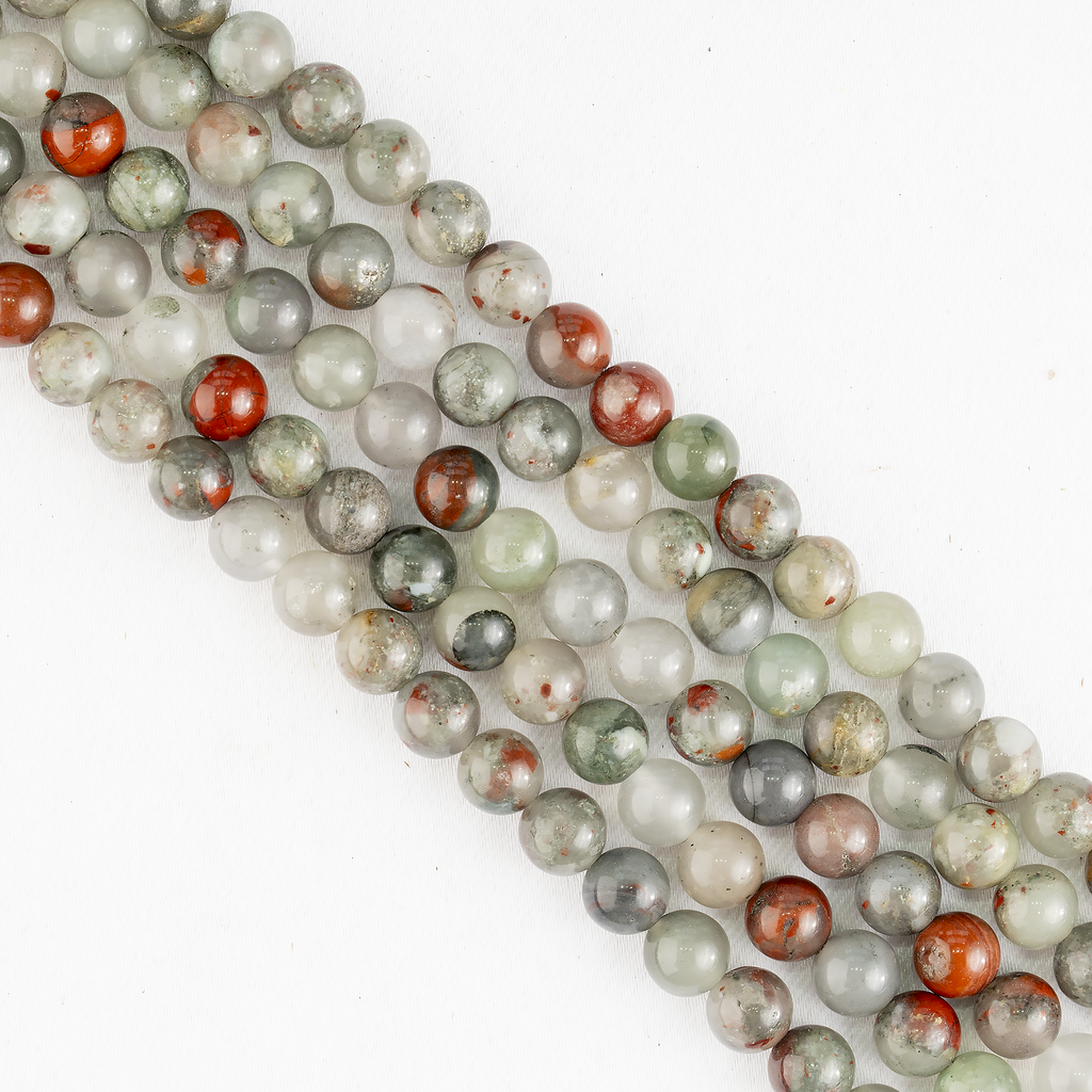 Conglomerate Beads, Natural Round Crystal Beads 4mm to 10mm | | Wiccan Center