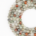 Conglomerate Beads, Natural Round Crystal Beads 4mm to 10mm | | Wiccan Center