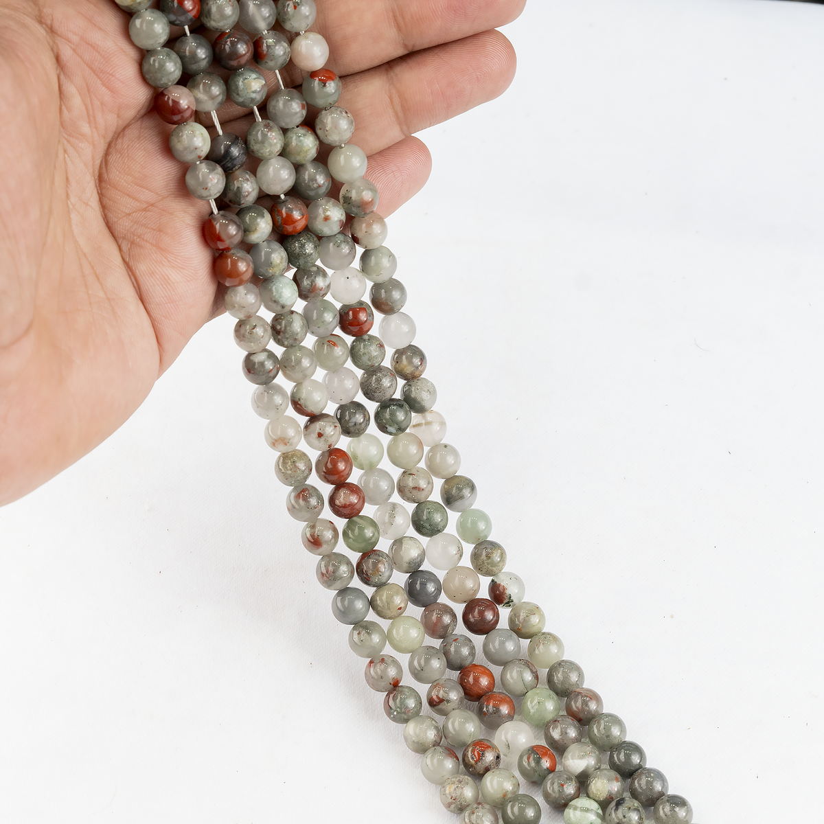 Conglomerate Beads, Natural Round Crystal Beads 4mm to 10mm | | Wiccan Center