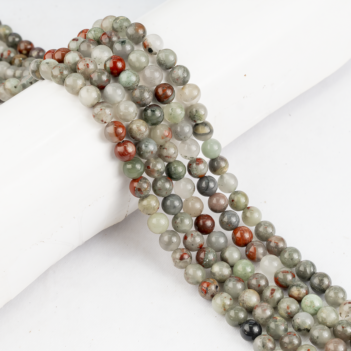 Conglomerate Beads, Natural Round Crystal Beads 4mm to 10mm | | Wiccan Center