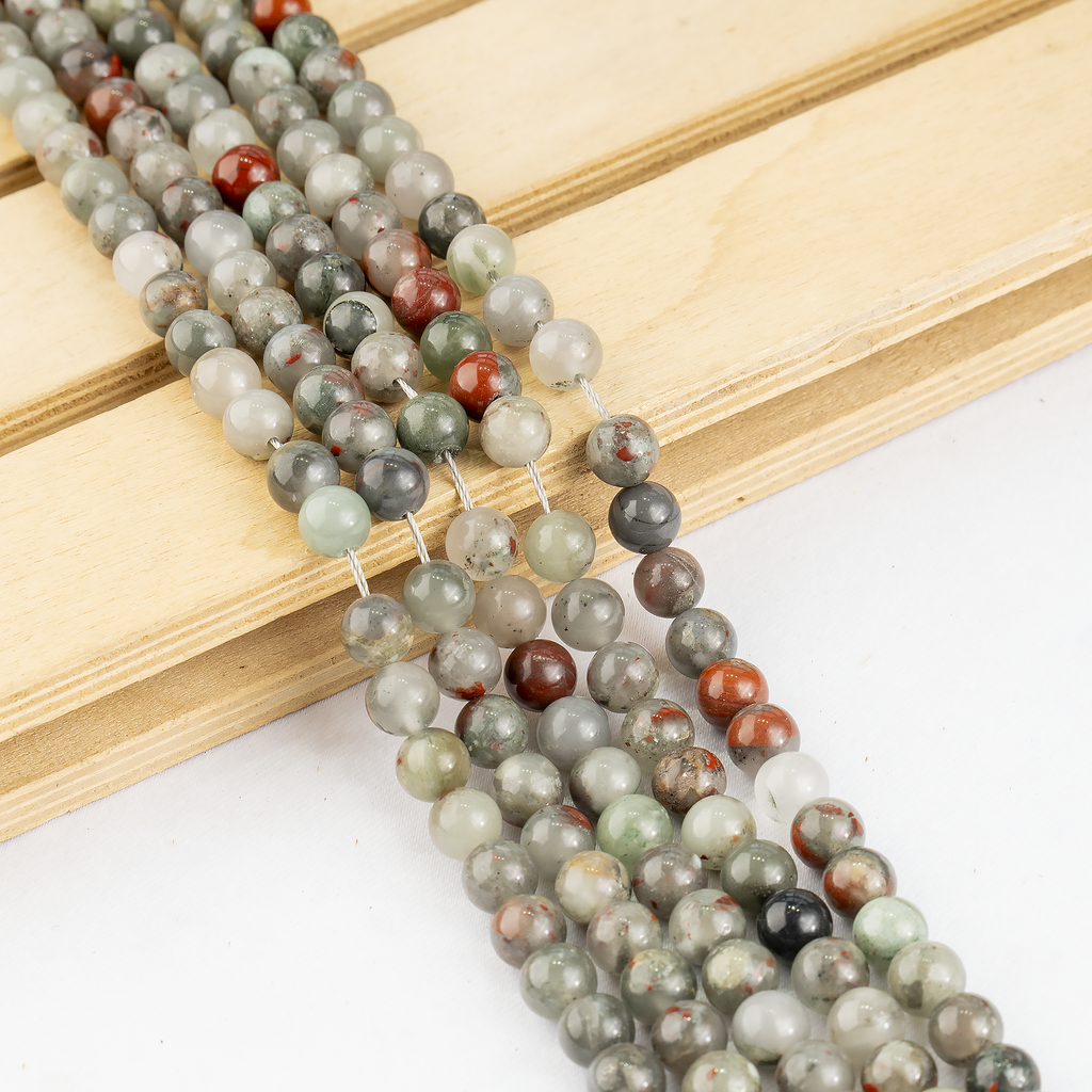 Conglomerate Beads, Natural Round Crystal Beads 4mm to 10mm | | Wiccan Center