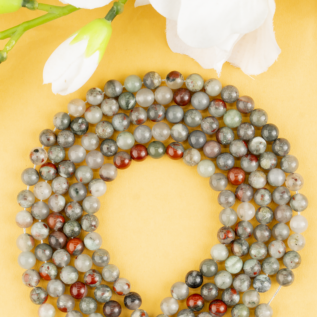 Conglomerate Beads, Natural Round Crystal Beads 4mm to 10mm | | Wiccan Center
