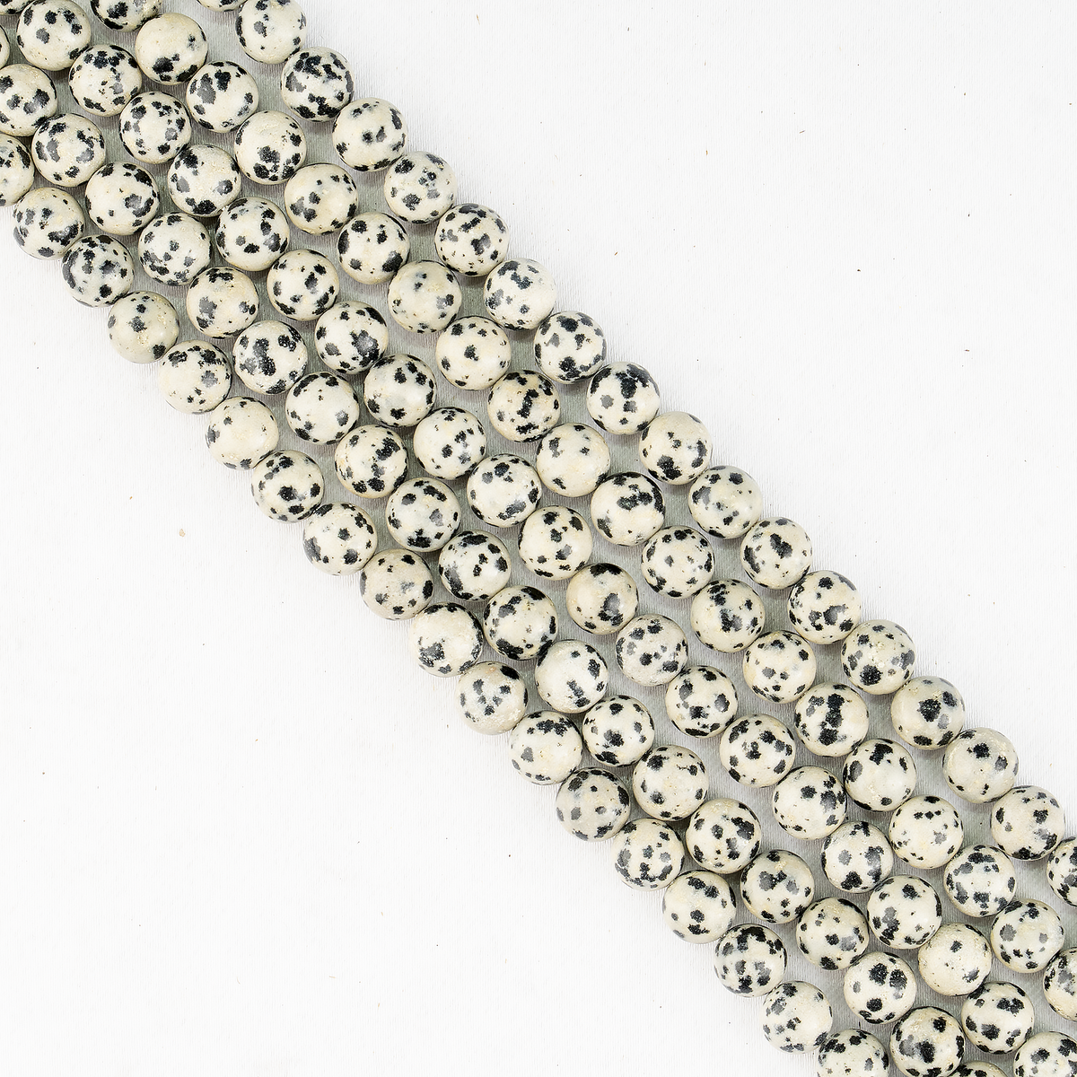Dalmatian Jasper Beads, Natural Round Crystal Beads 4mm to 12mm | | Wiccan Center