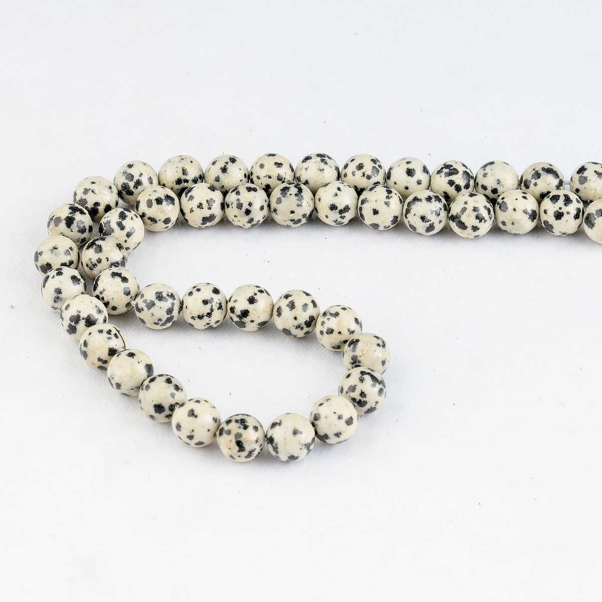 Dalmatian Jasper Beads, Natural Round Crystal Beads 4mm to 12mm | | Wiccan Center