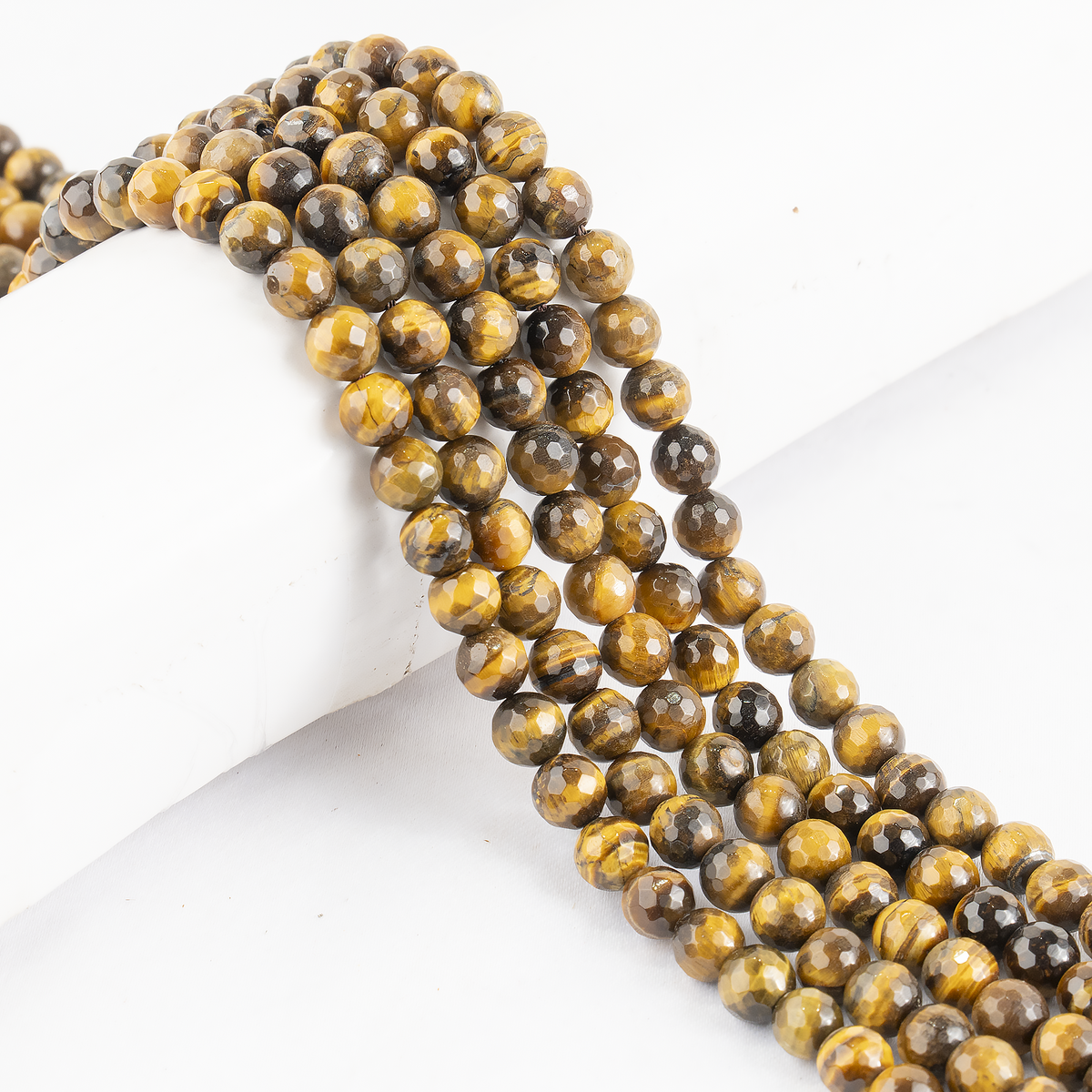 Tiger eye Faceted Beads, Crystal Beads for Jewelry. | Beads | Wiccan Center