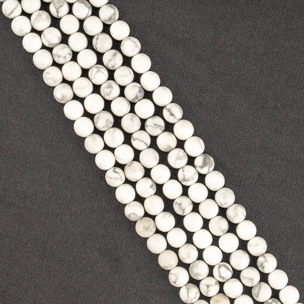 Howlite Faceted Beads, Crystal Beads for Jewelry