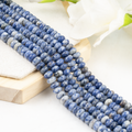 Sodalite Rondelle Beads, Crystal Beads for Jewelry. | | Wiccan Center