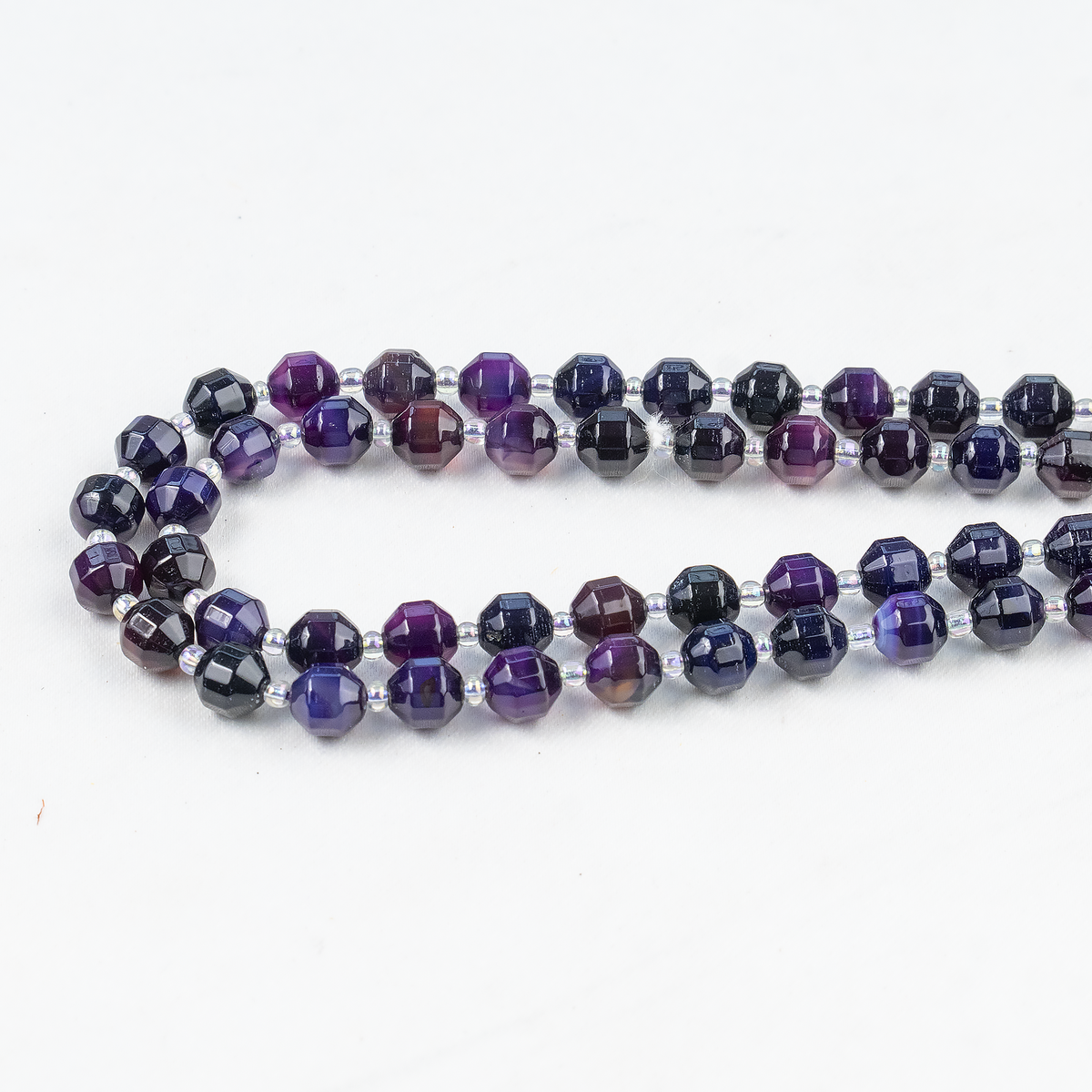 Purple Onyx Faceted Prism Cut Beads For Jewelry Making | Beads | Wiccan Center