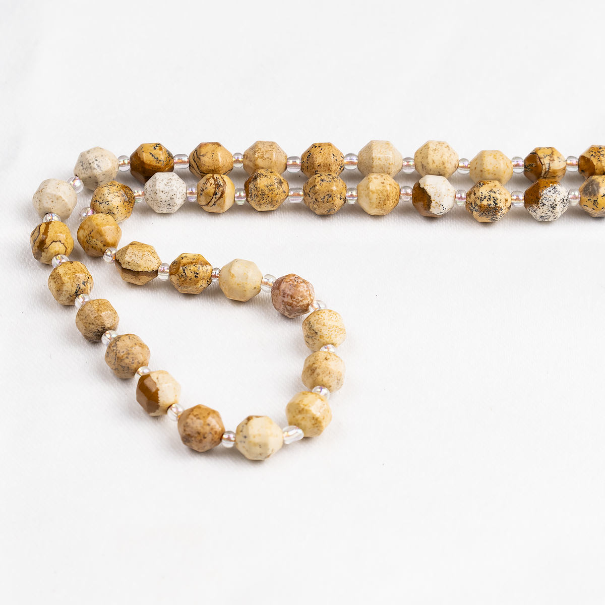 Picture Jasper Faceted Prism Cut Beads For Jewelry Making | Beads | Wiccan Center