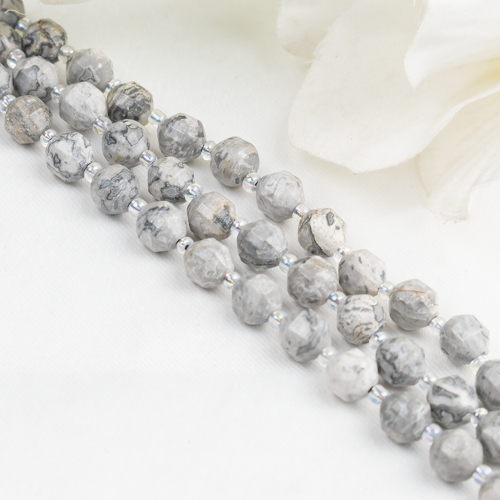 MAP Faceted Prism Cut Beads For Jewelry Making