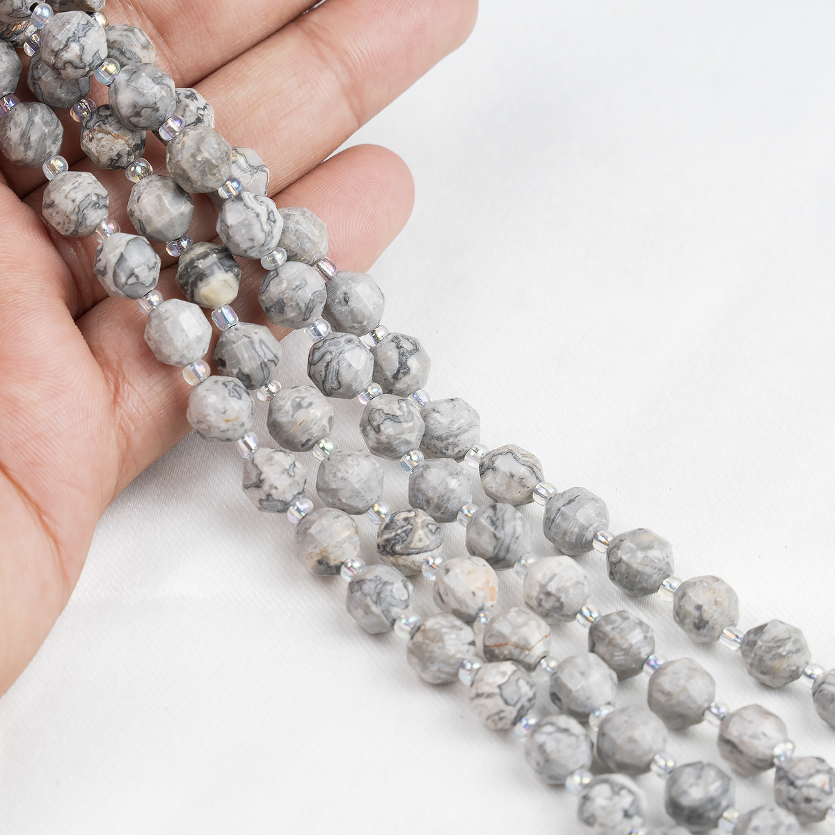 MAP Faceted Prism Cut Beads For Jewelry Making