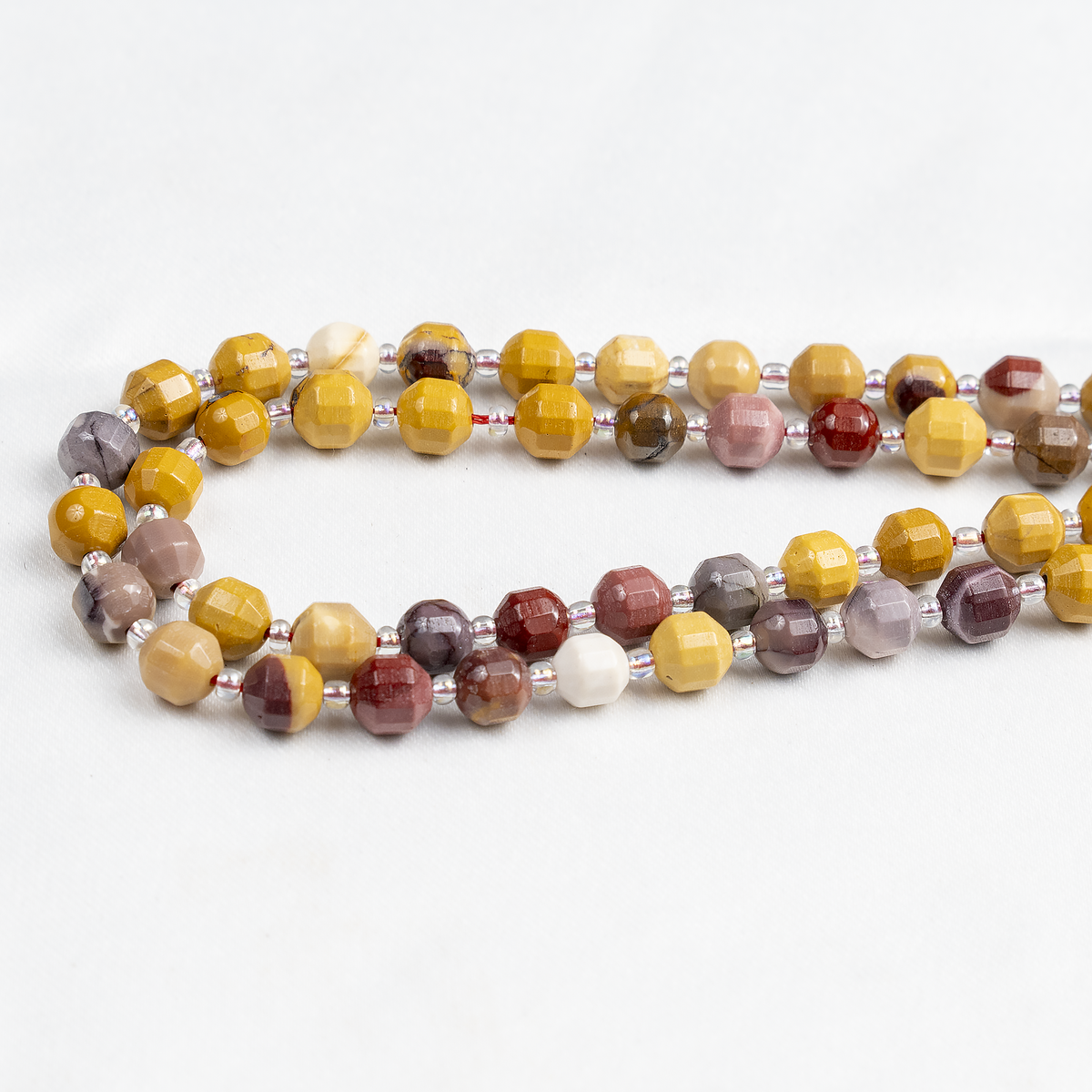 Mookaite Faceted Prism Cut Beads For Jewelry Making Designs | Beads | Wiccan Center