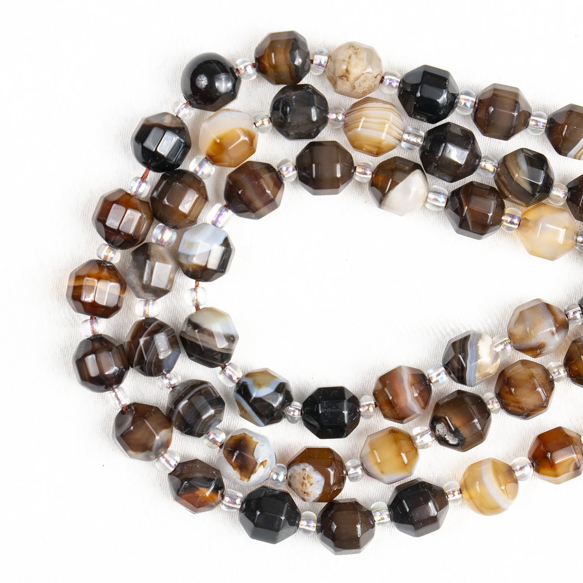 Black Sulemani Faceted Prism Cut Beads – For Jewelry Making