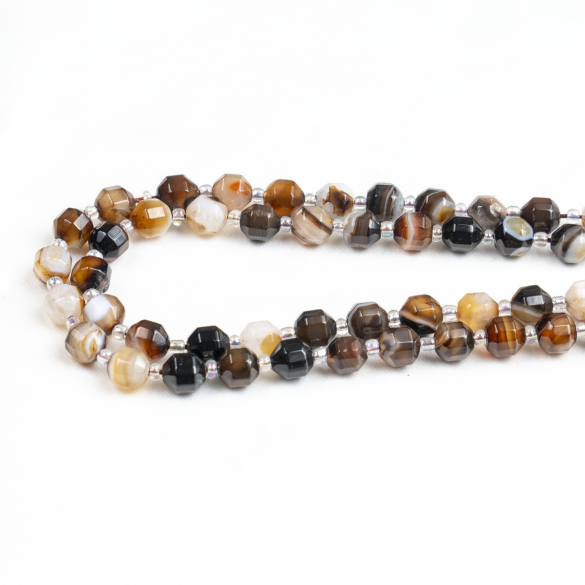 Black Sulemani Faceted Prism Cut Beads – For Jewelry Making | Beads | Wiccan Center