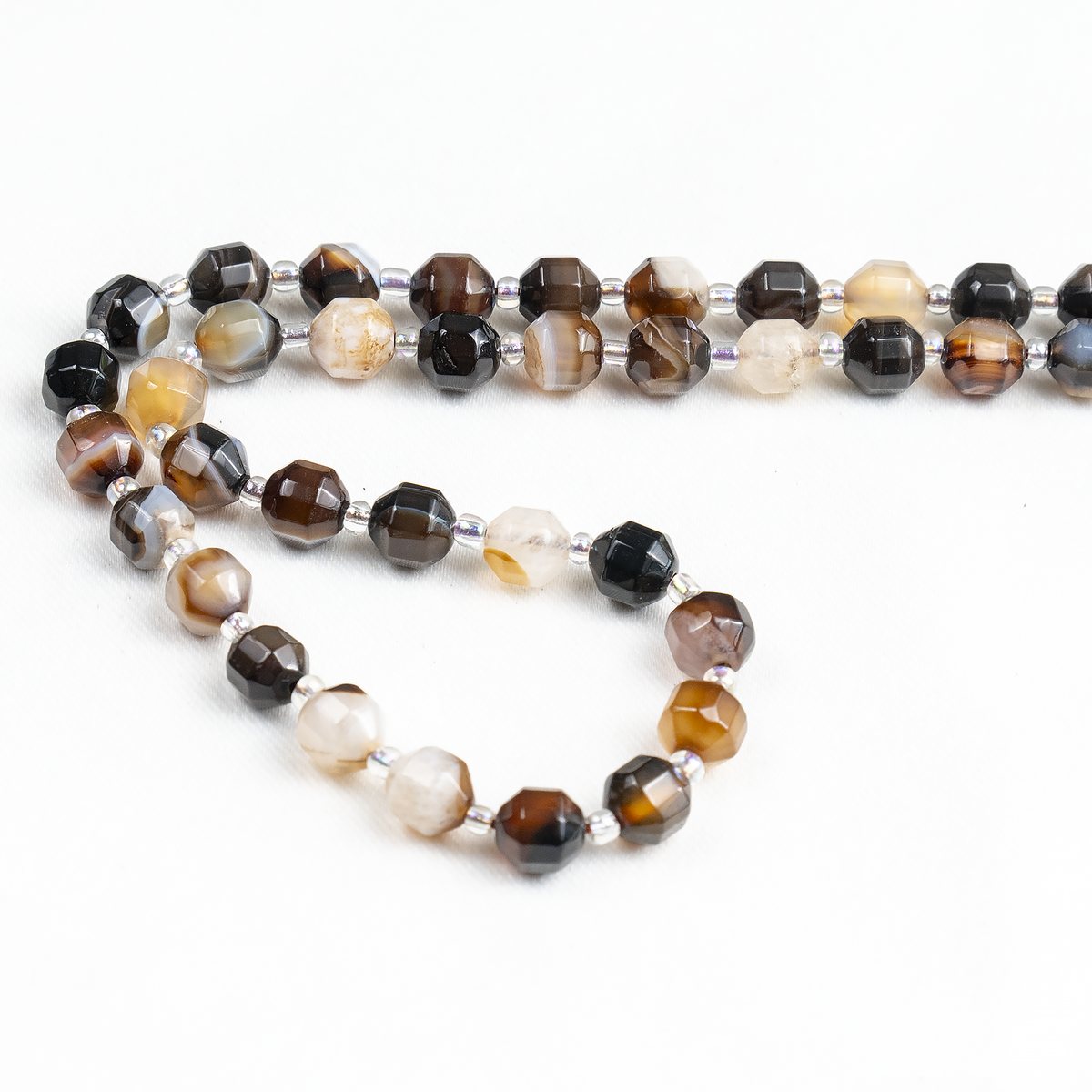 Black Sulemani Faceted Prism Cut Beads – For Jewelry Making | Beads | Wiccan Center