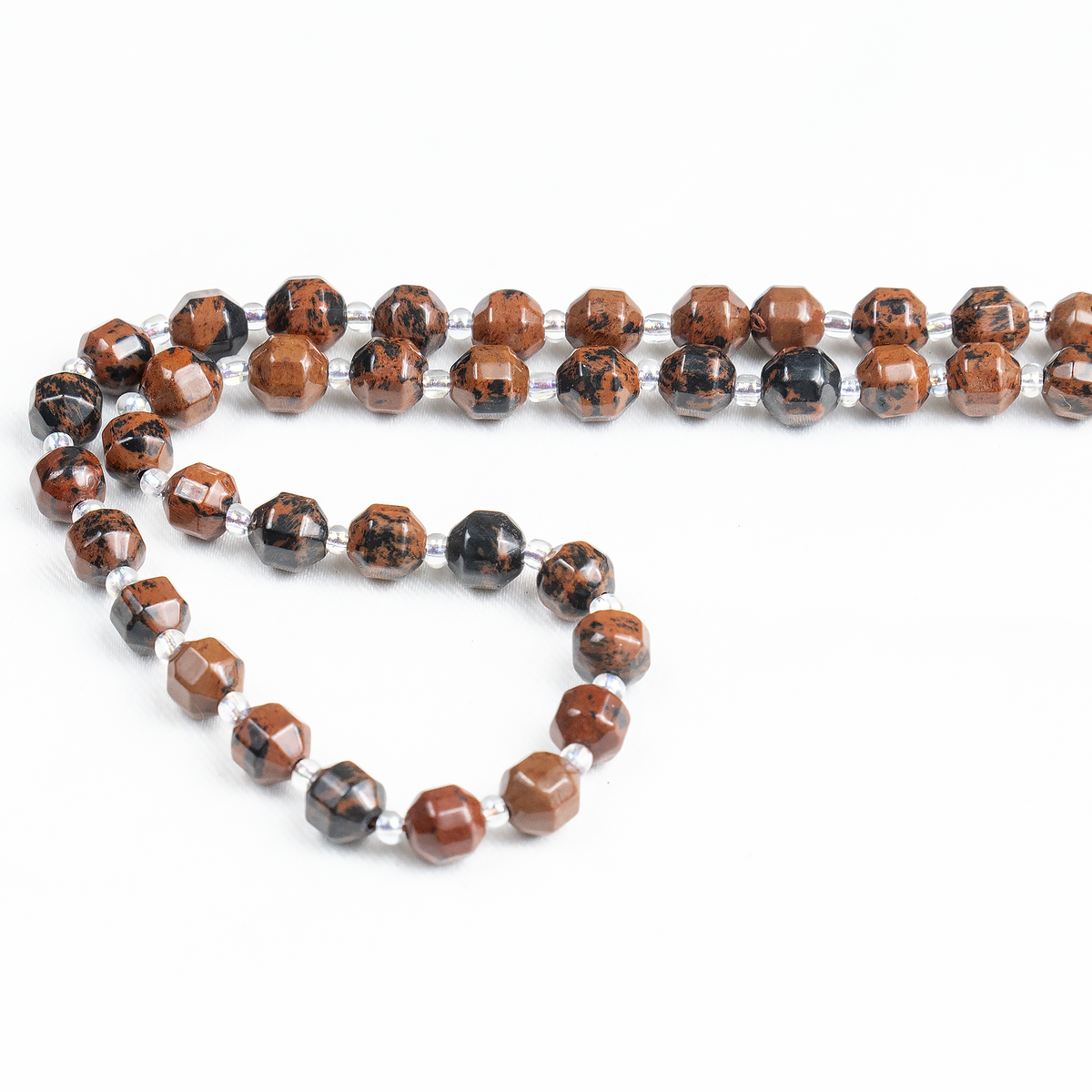 Mahogany Obsidian Faceted Prism Cut Beads For Jewelry Making | Beads | Wiccan Center