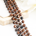Mahogany Obsidian Faceted Prism Cut Beads For Jewelry Making | Beads | Wiccan Center