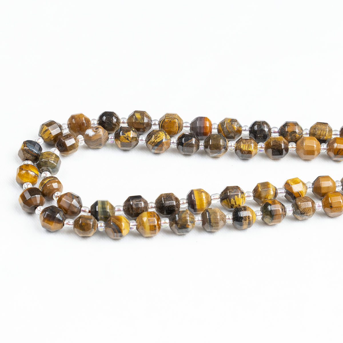 Tiger eye Faceted Prism Cut Beads For Jewelry Making | Beads | Wiccan Center