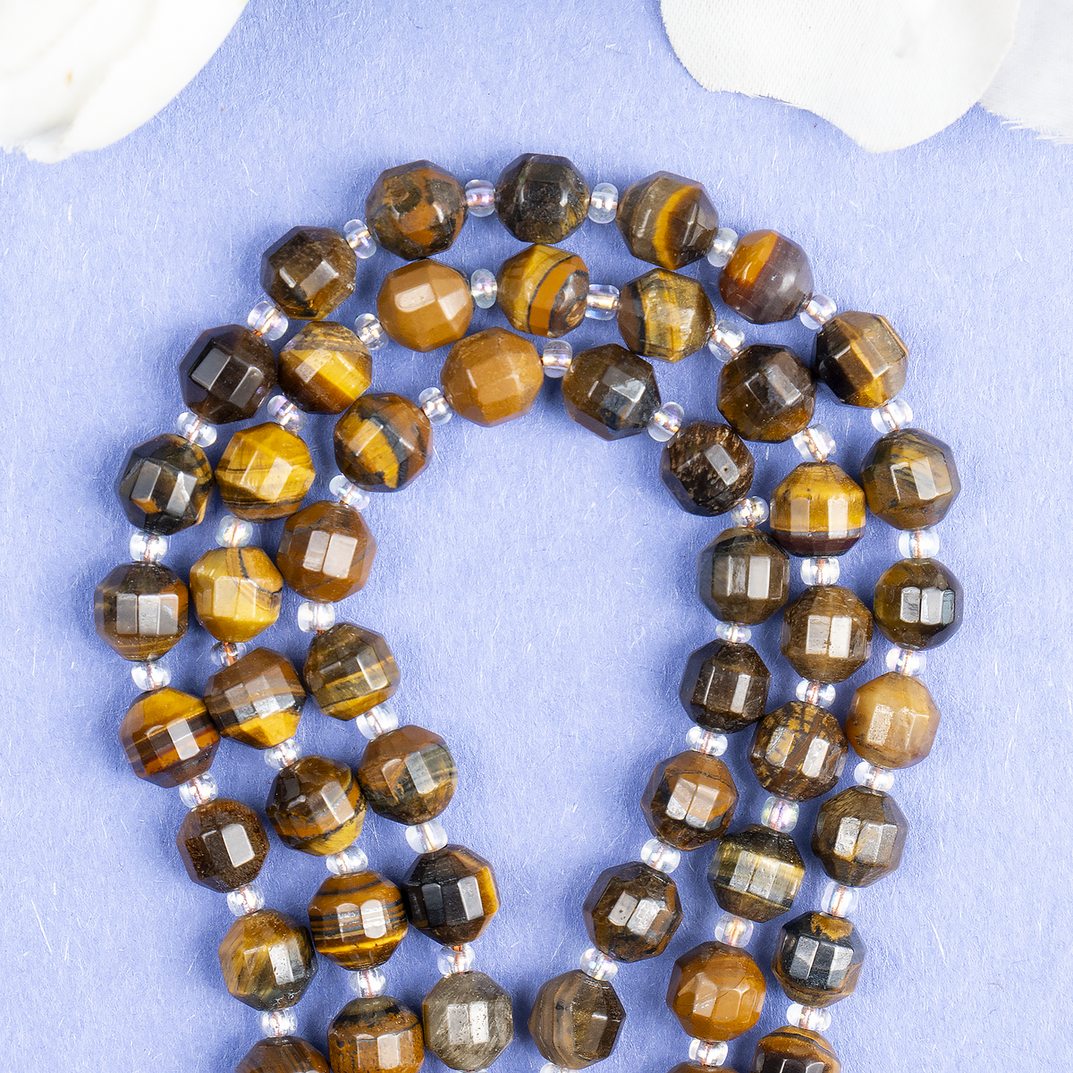Tiger eye Faceted Prism Cut Beads For Jewelry Making | Beads | Wiccan Center