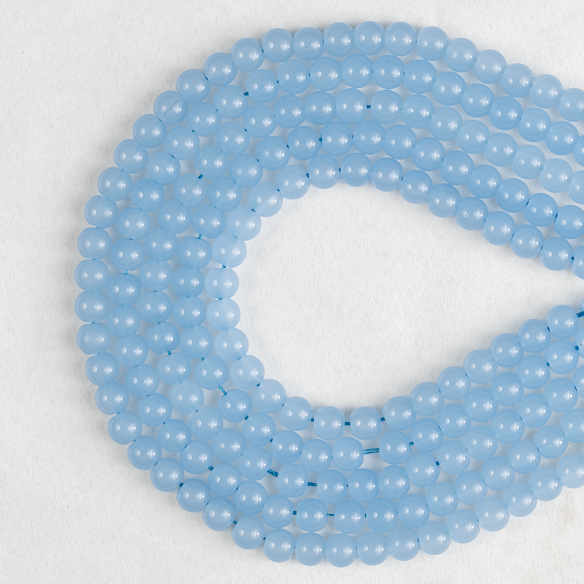 Chalcedony Dyed Beads, Natural Round Crystal Beads 6mm to 10mm | Beads | Wiccan Center
