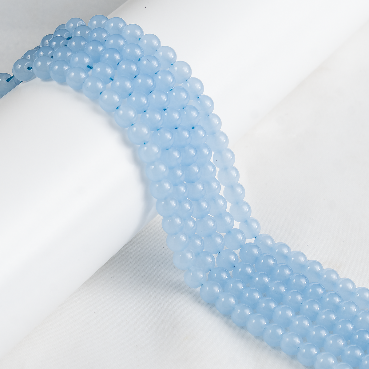 Chalcedony Dyed Beads, Natural Round Crystal Beads 6mm to 10mm | Beads | Wiccan Center