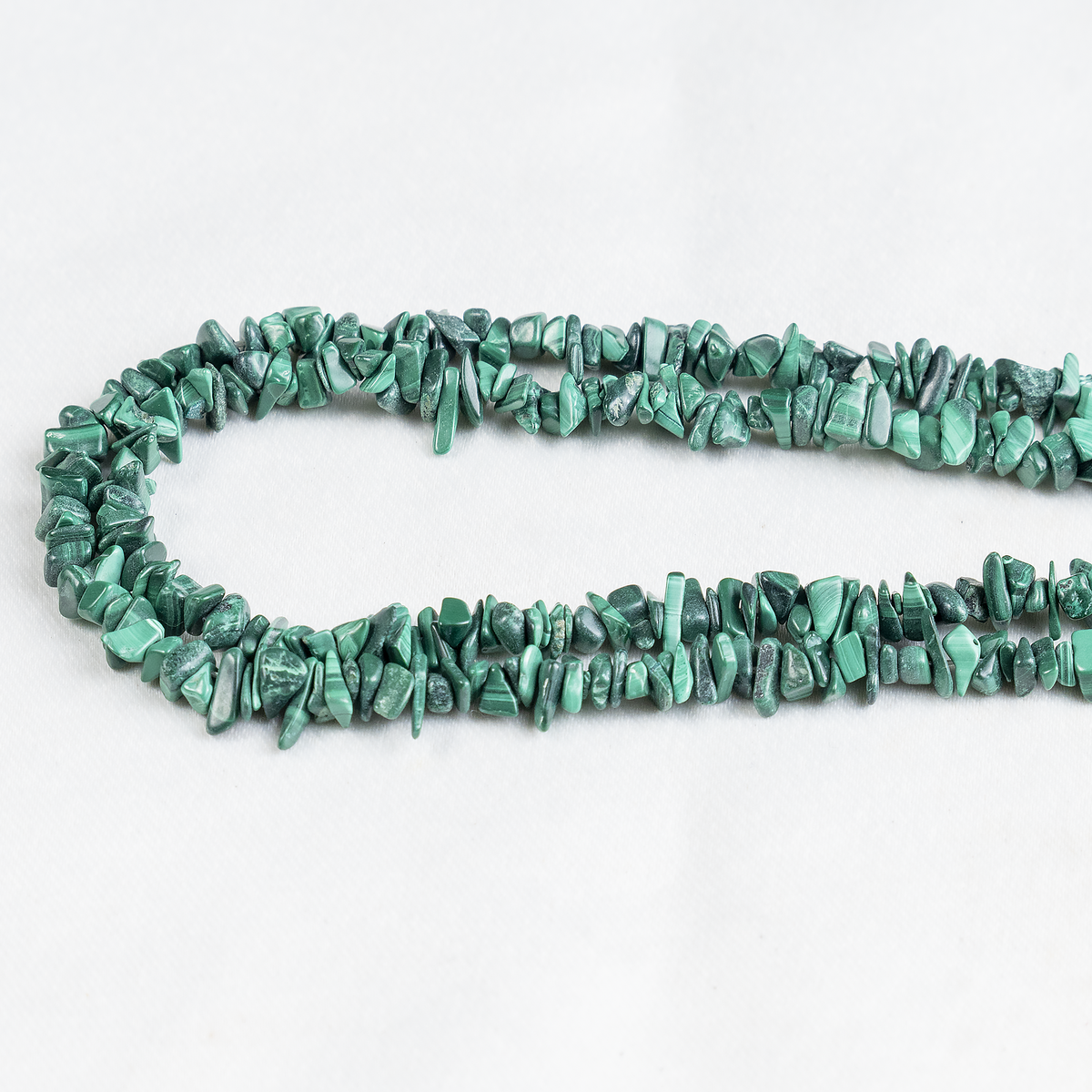 Uncut Raw Malachite Crystal Chip Beads for Necklace (Leadership and Travel) | Beads | Wiccan Center
