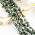 Uncut Raw Emerald Crystal Chip Beads for Necklace (Intuition and Power) | Beads | Wiccan Center