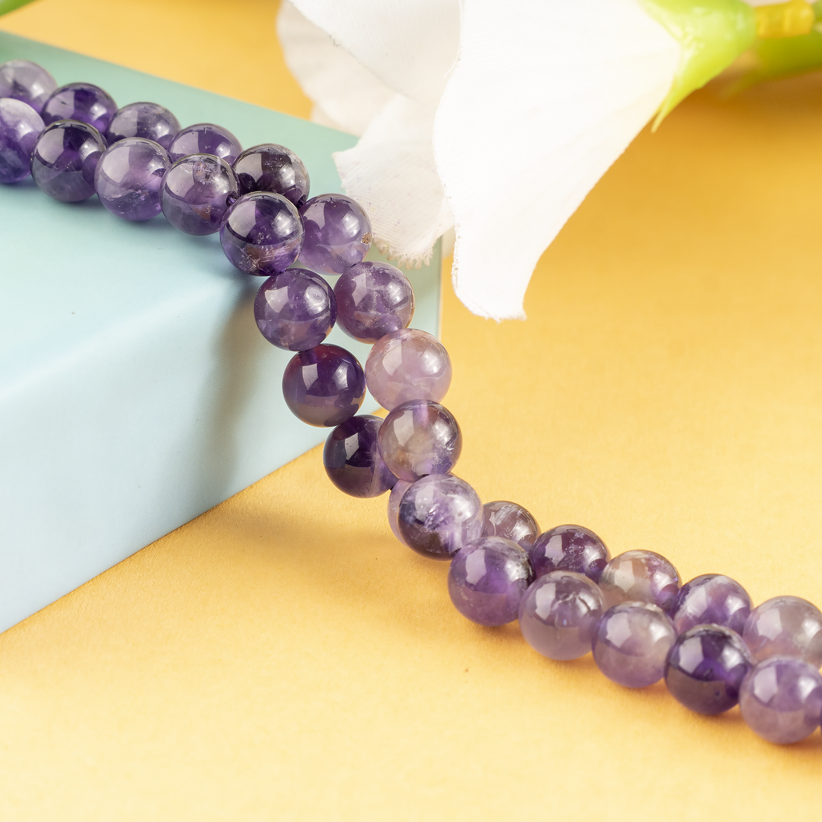 Amethyst Beads, Natural Round Crystal Beads 4mm to 14mm