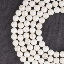 Copper Howlite Beads, Natural Round Crystal Beads 6mm to 10mm | | Wiccan Center